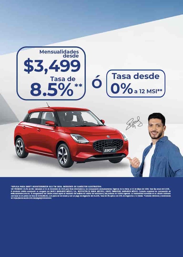 Suzuki Swift GLX TM 2026