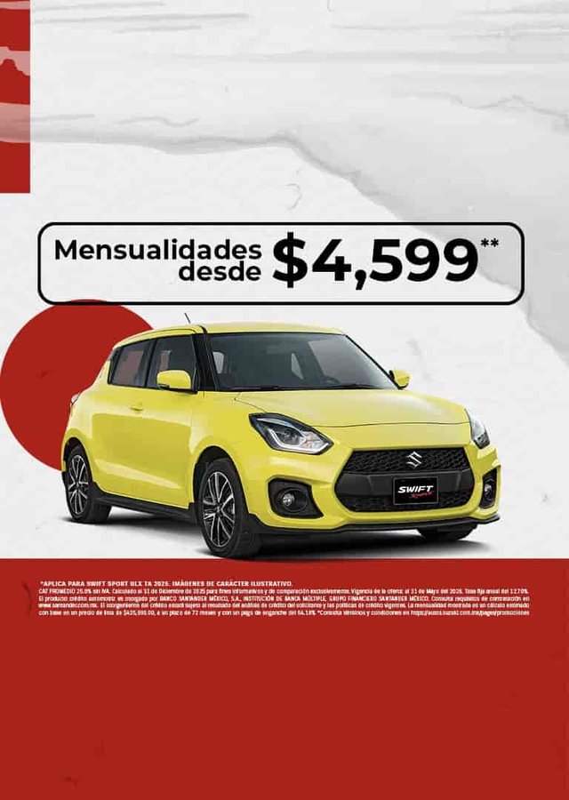 Suzuki Swift Sport GLX TM 2026